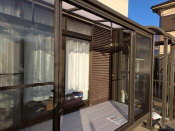 佐倉市N様邸 サンルームリフォーム